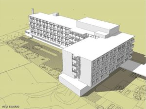 Projecte de la Residència i Centre de dia pendent de construcció a Sant Pere Nord