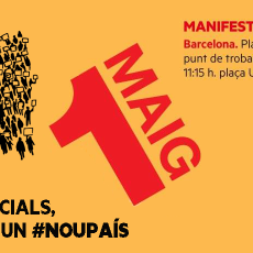 Pels drets socials, en lluita per un #noupaís Pels drets socials, en lluita per un #noupaís