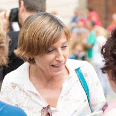 Un cafè amb Carme Forcadell Un cafè amb Carme Forcadell