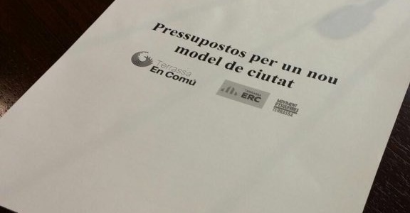Pressupostos per un nou model de ciutat Pressupostos per un nou model de ciutat