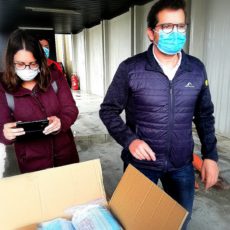 Arriben a Terrassa 400.000 mascaretes del milió que va comprar l’Ajuntament