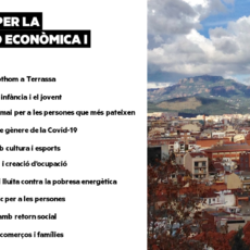 El Govern eleva el Pla de Xoc al Ple de Terrassa El Govern eleva el Pla de Xoc al Ple de Terrassa