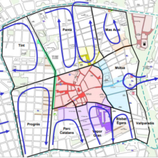 Terrassa amplia avui les àrees de vianants Terrassa amplia avui les àrees de vianants