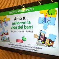 Barris Saludables, el nou procés participatiu municipal Barris Saludables, el nou procés participatiu municipal