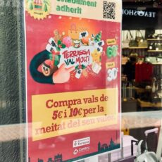 ERC Terrassa reclama que els vals de comerç arribin a tothom i no només a uns quants 